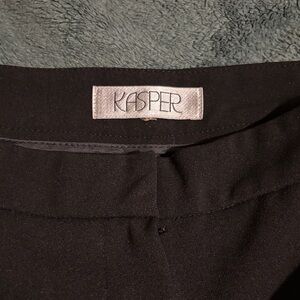 Kasper Classic Black Dress Pants SIZE 16